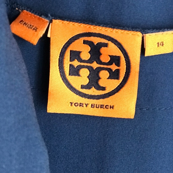 TORY BURCH SLEEVELESS SILK LAYERED TOP, NWOT - Picture 6 of 7